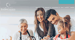 Desktop Screenshot of inlandeyespecialists.com